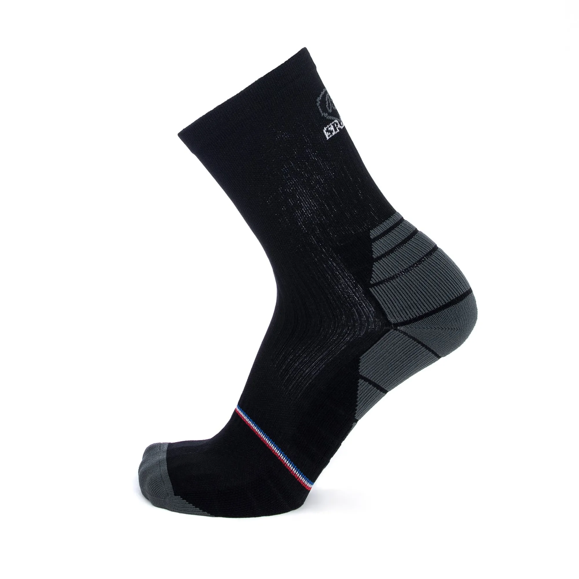 Cyclisme | Chaussettes<Maison Broussaud Chaussettes cyclisme noir-gris NOIR / GRIS