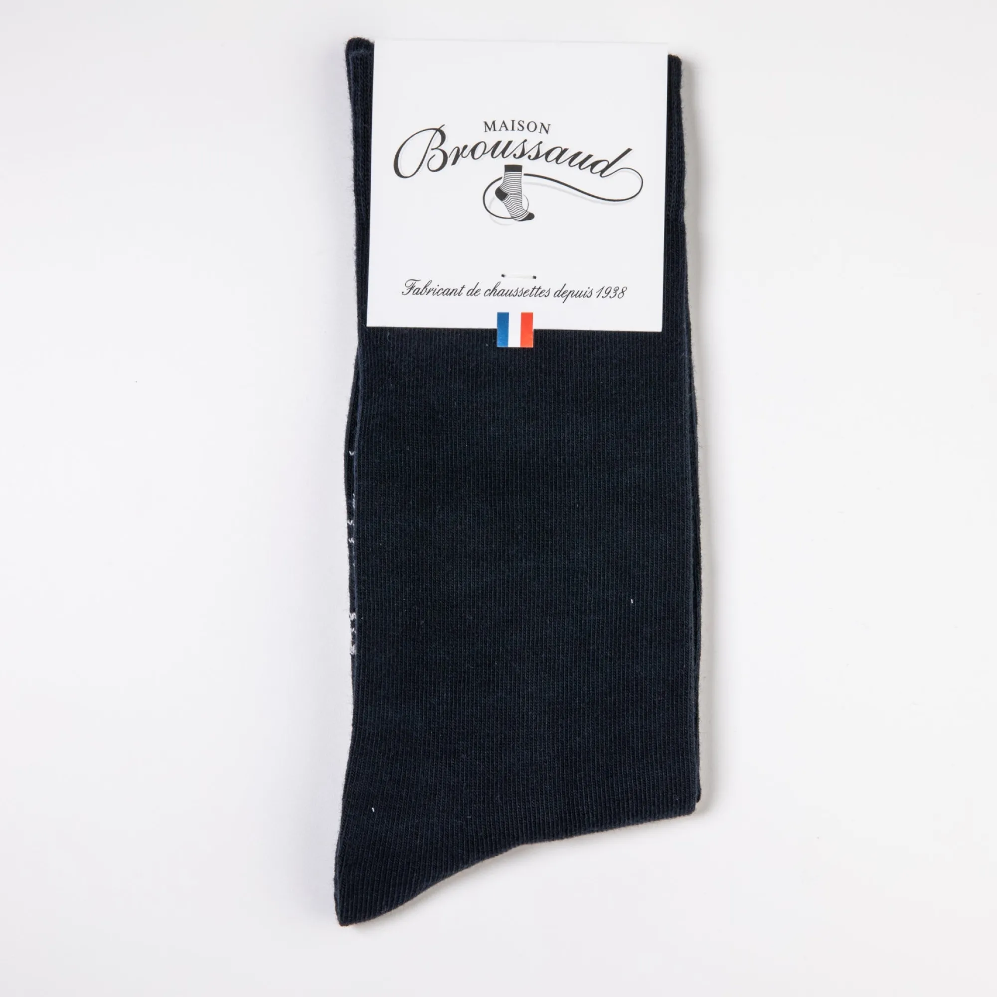 Chaussettes | Unies<Maison Broussaud Chaussettes unies MARINE