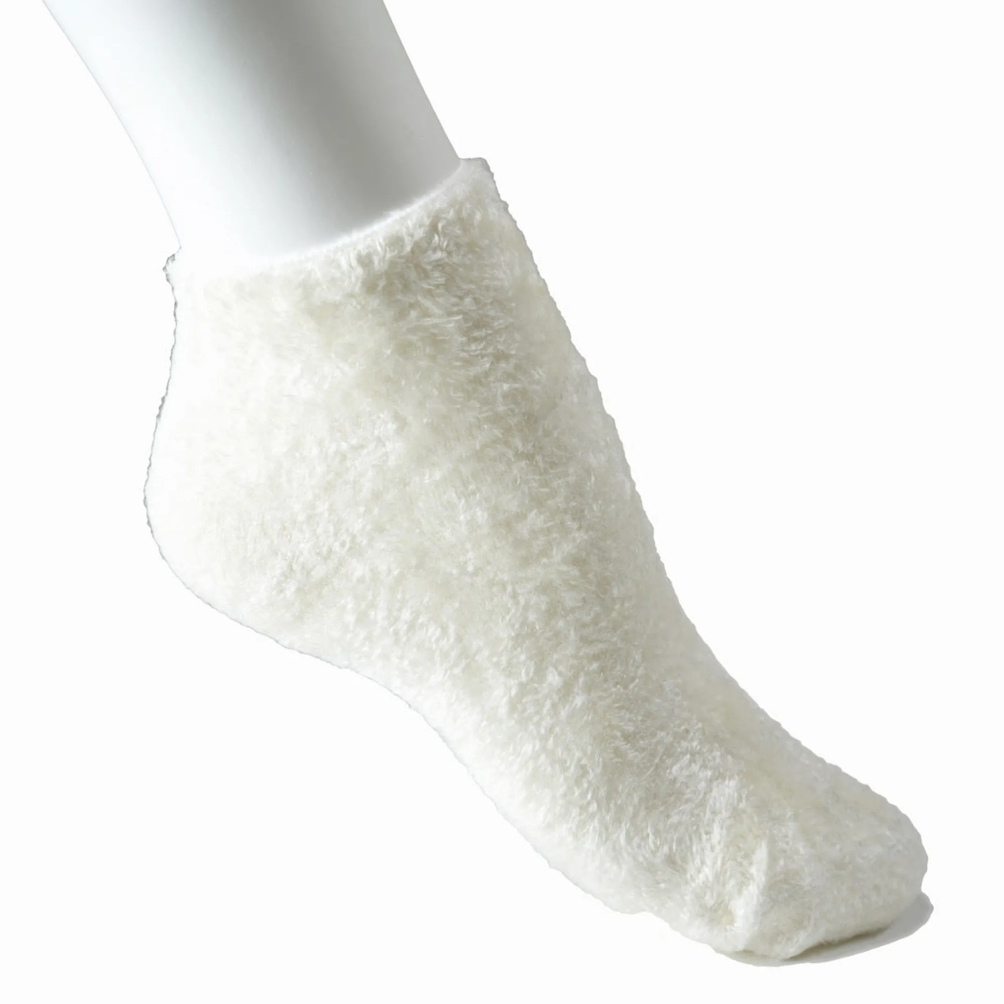 Chaussettes Courtes | Unies<Maison Broussaud Douceur Ecru