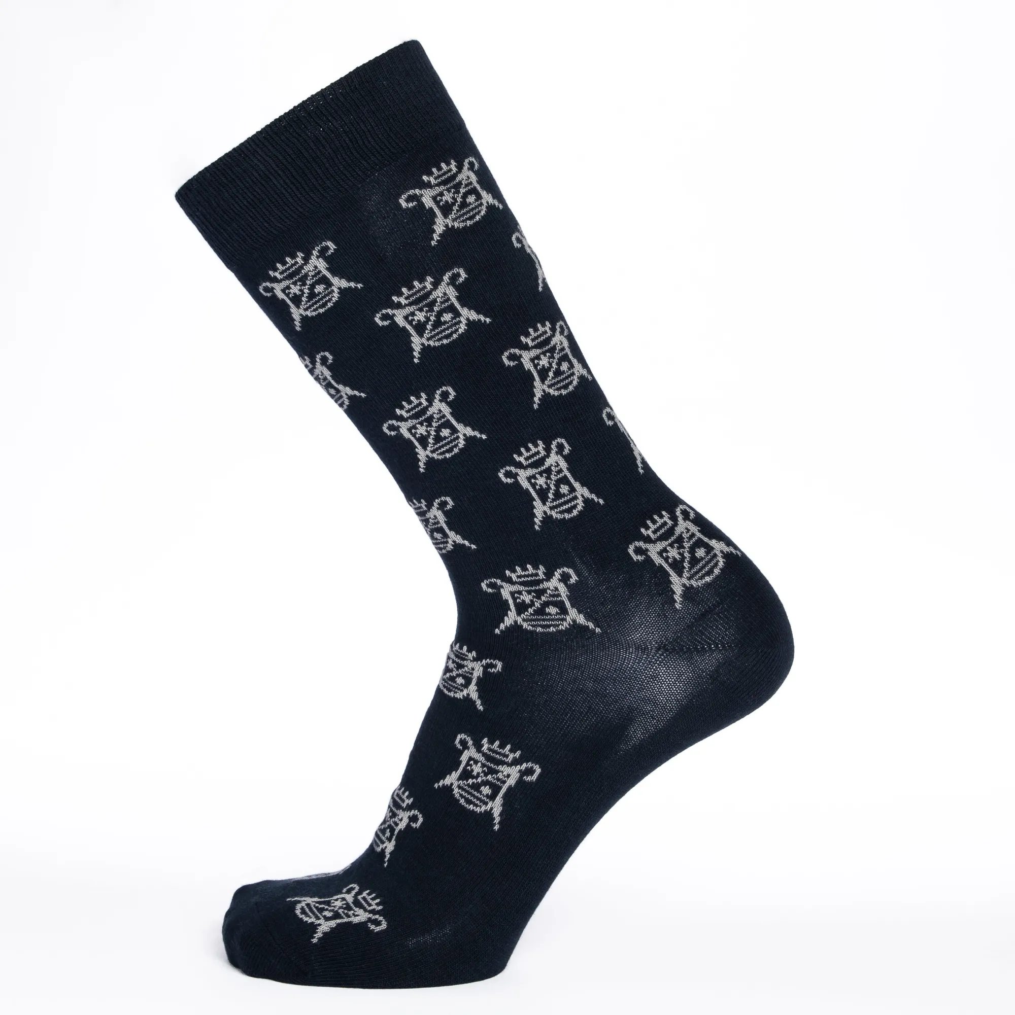 Chaussettes | Fantaisies<Maison Broussaud Le Parapluie de Cherbourg - Marine/gris Marine Gris