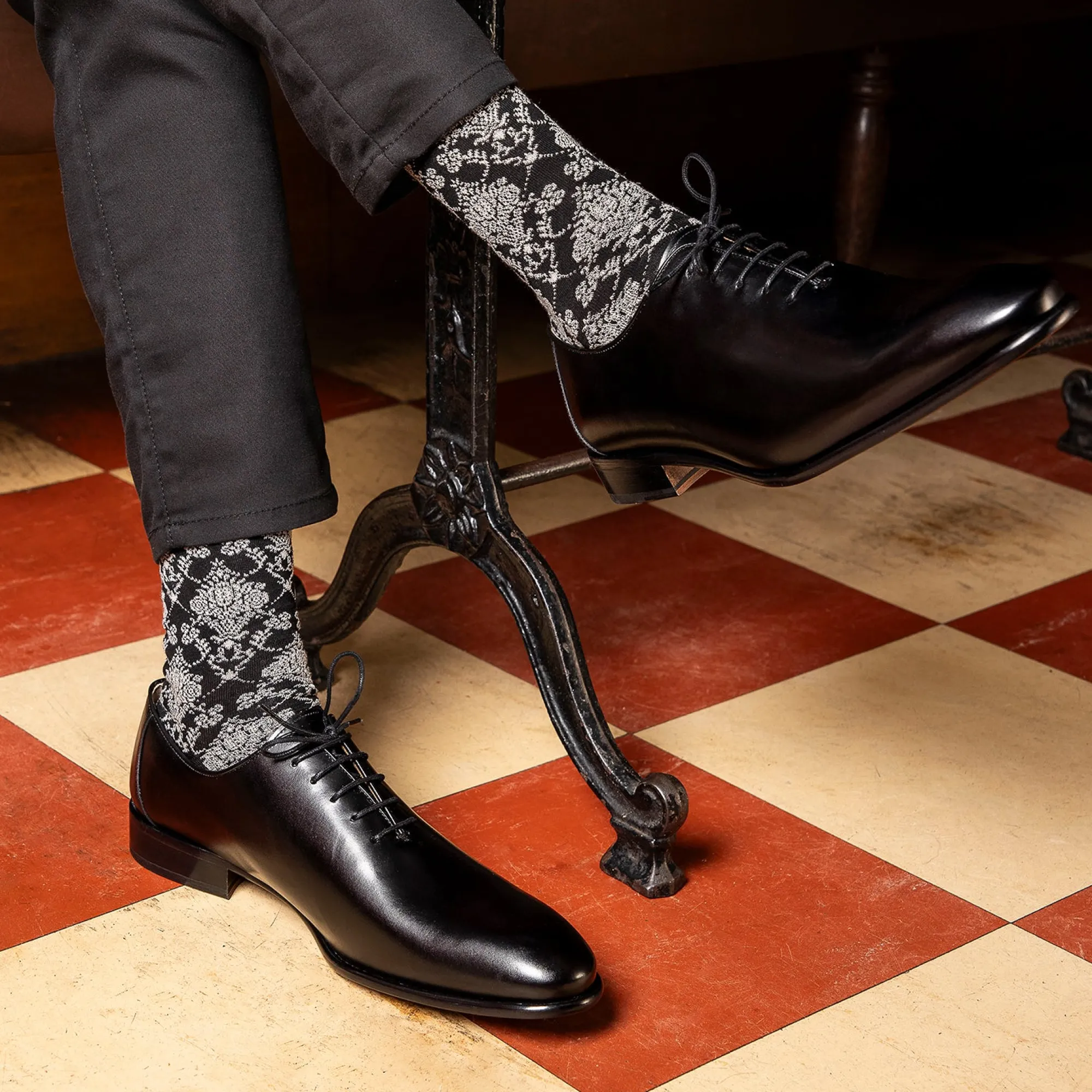 Chaussettes | Fantaisies<Maison Broussaud Les Arabesques - Noir