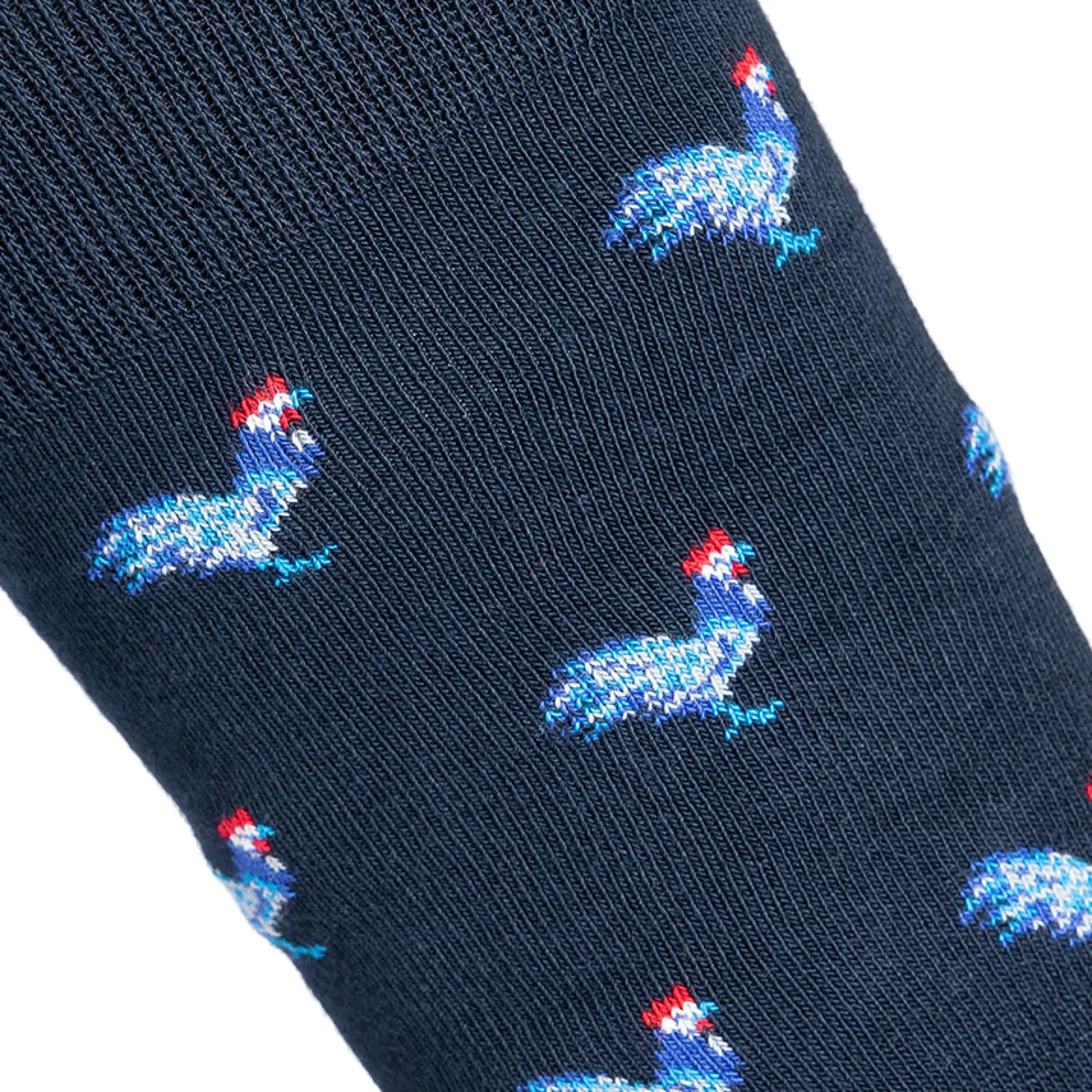 Chaussettes | Fantaisies<Maison Broussaud Les Coqs Marine