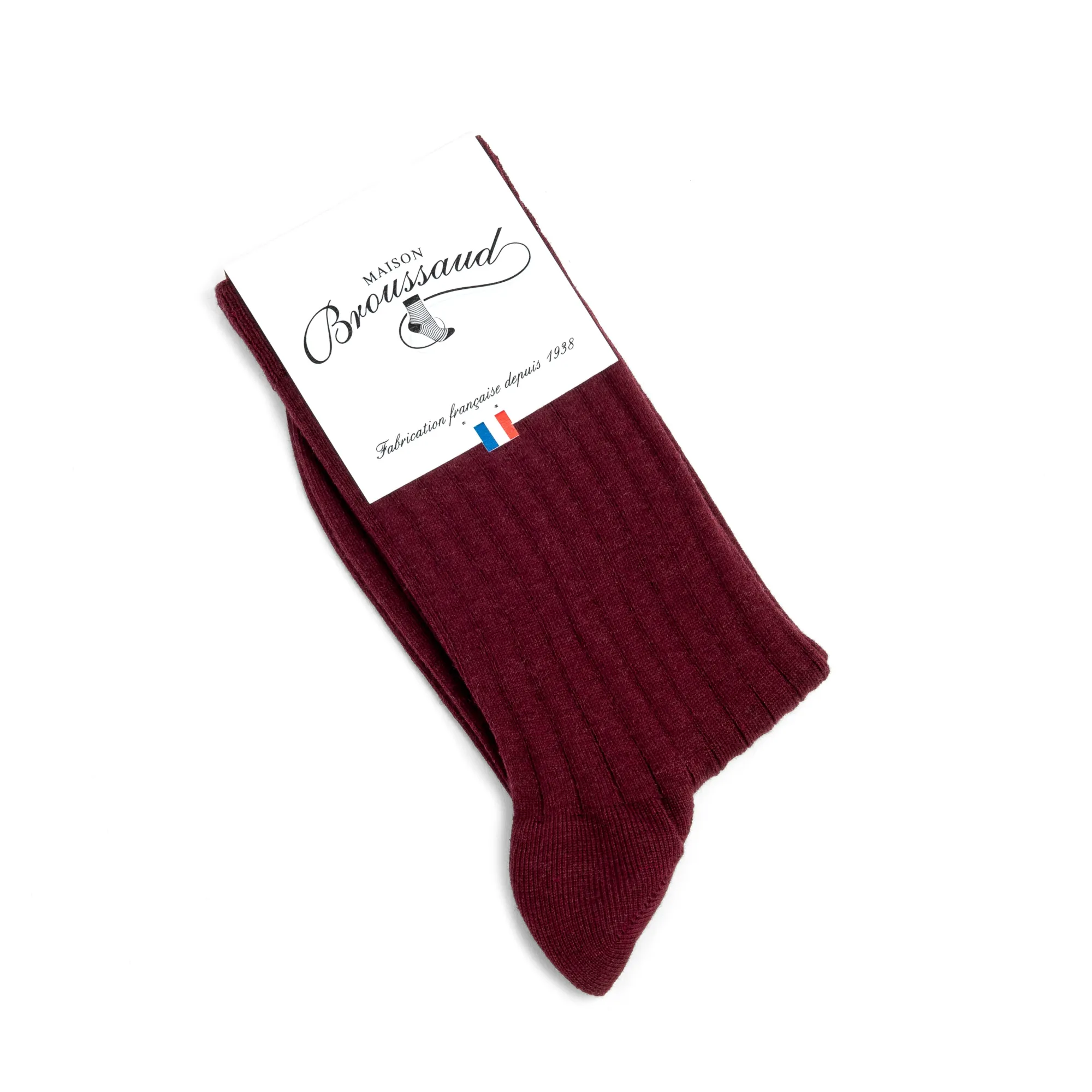 Chaussettes | Unies<Maison Broussaud Les Côtes femme - Bordeaux