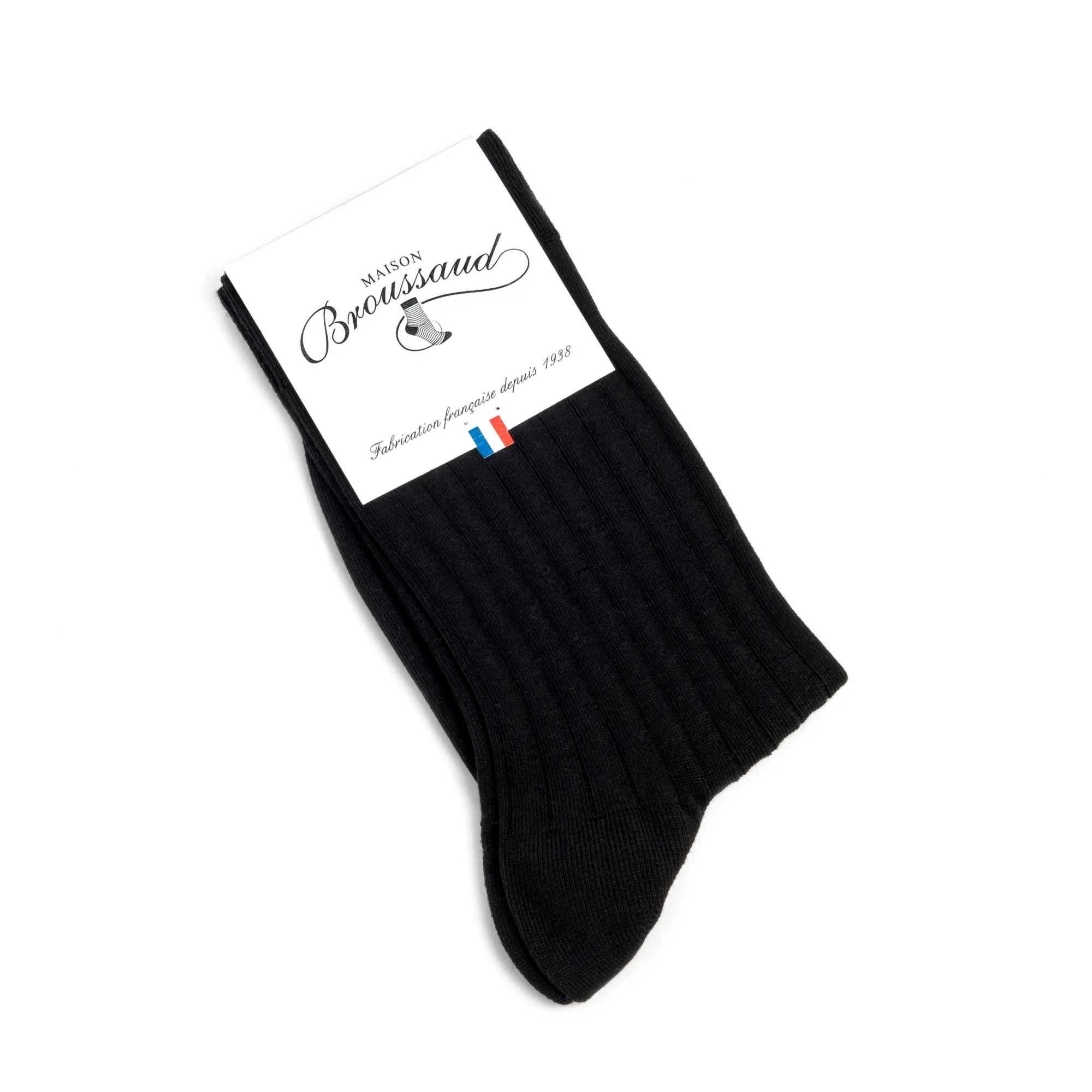 Chaussettes | Unies<Maison Broussaud Les Côtes femme - Noir