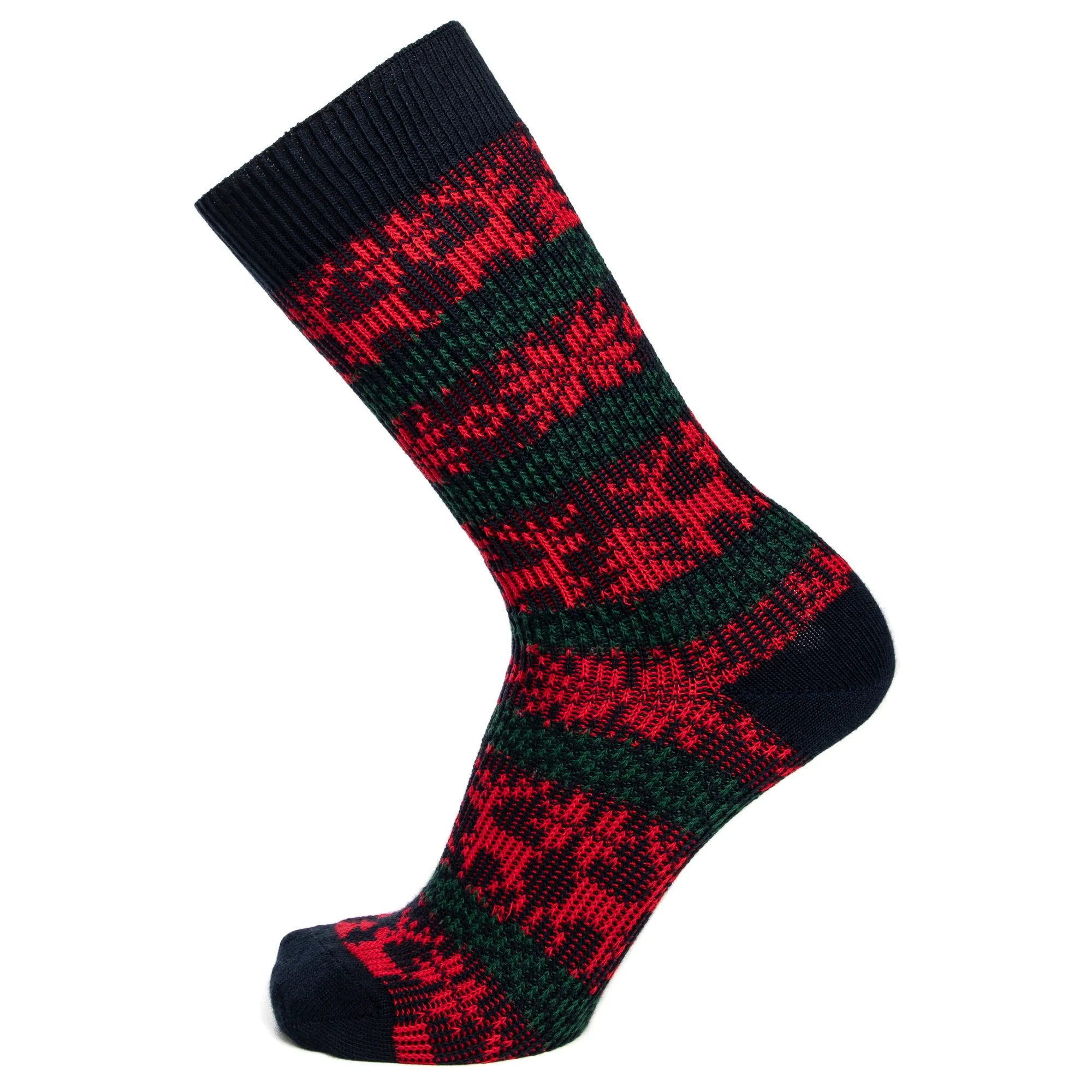 Chaussettes | Fantaisies<Maison Broussaud Les Jacquard Noël MARINE