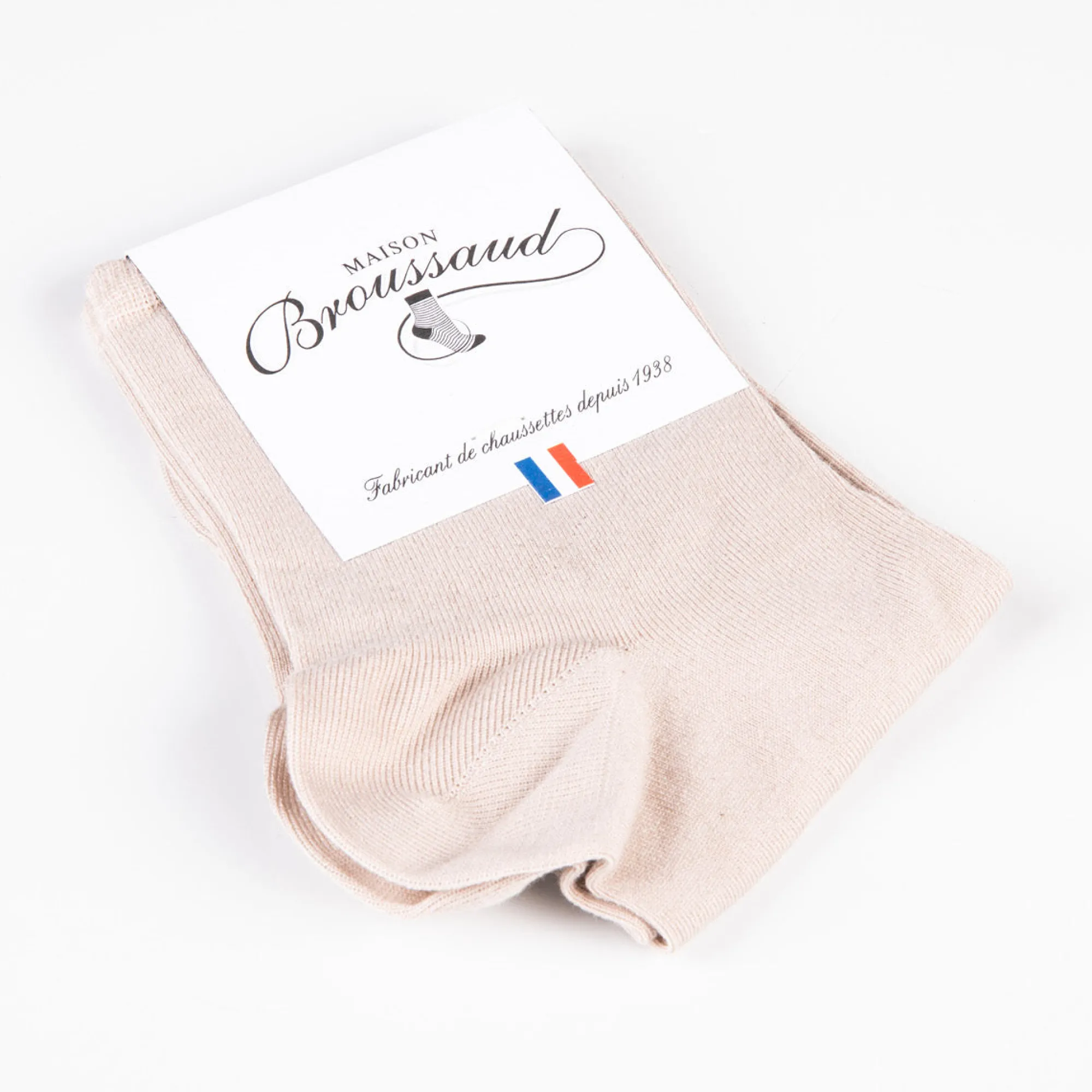 Chaussettes | Unies<Maison Broussaud Les Légères Rose Rose Pale