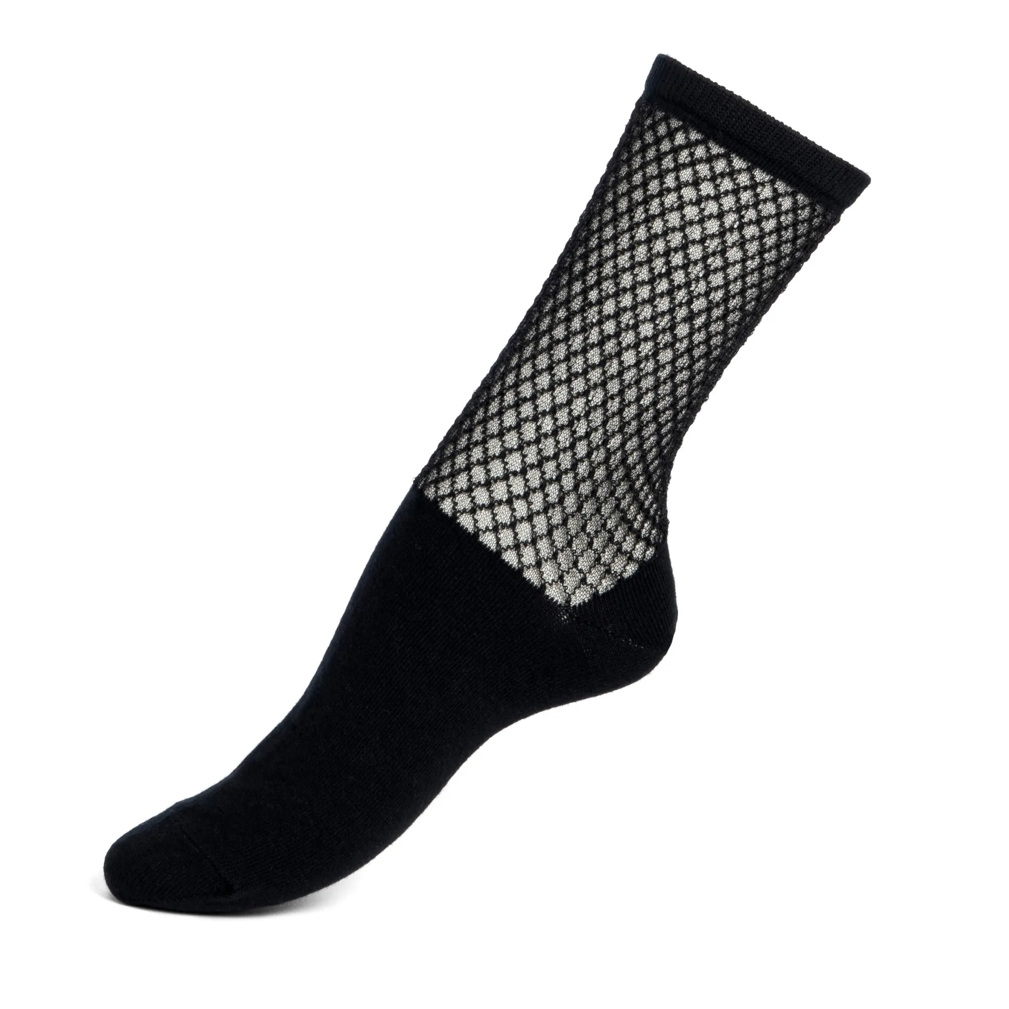 Chaussettes | Unies<Maison Broussaud Les Mailles Résilles - Noir