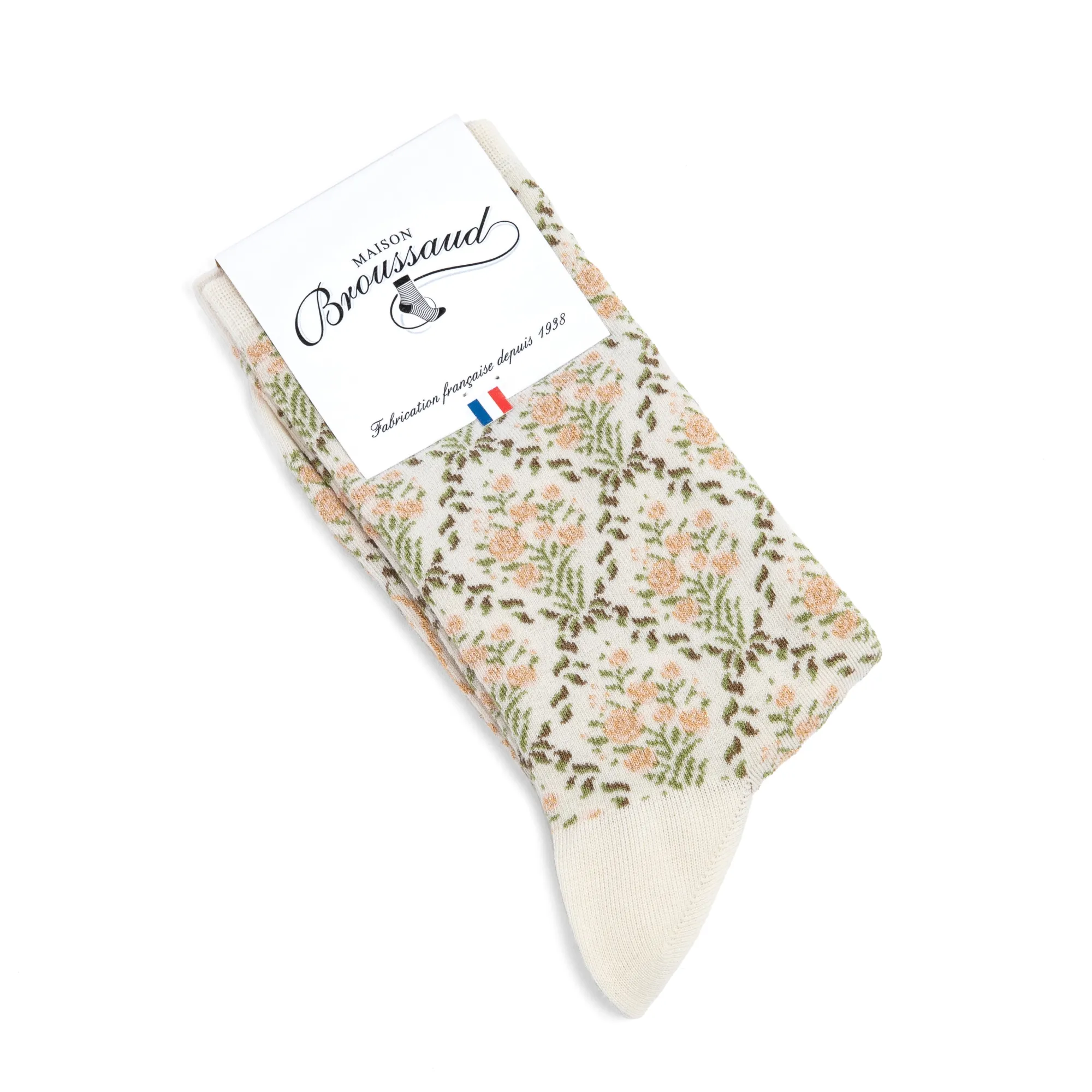 Chaussettes | Fantaisies<Maison Broussaud Les Marie-Antoinette - Ecru