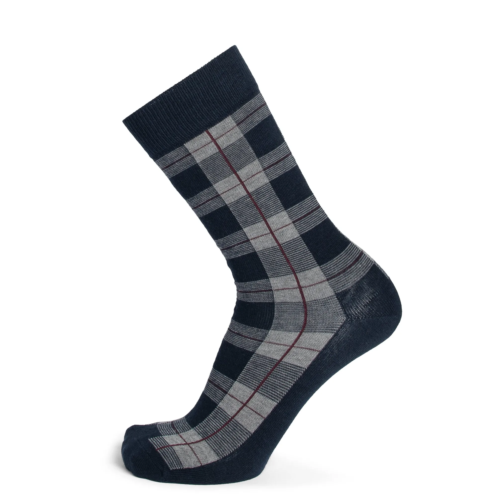 Chaussettes | Fantaisies<Maison Broussaud Les Tartan Marine