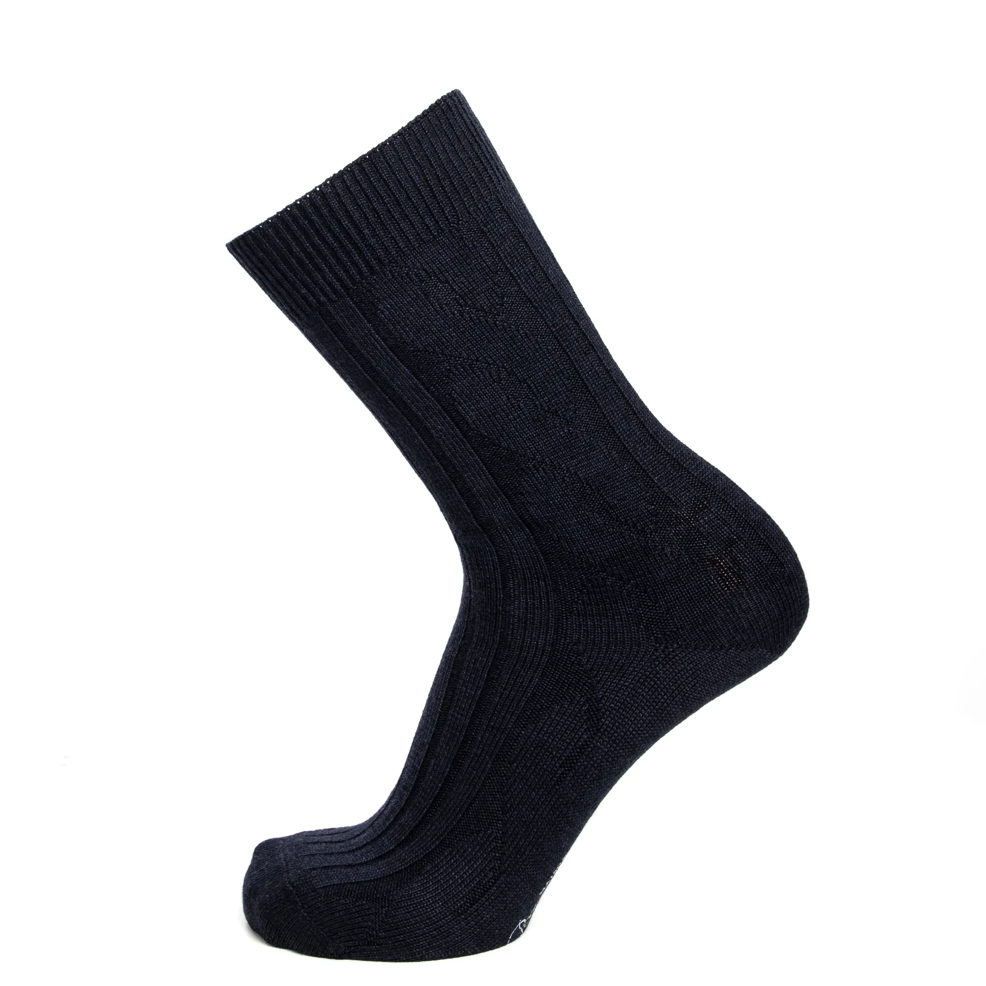 Chaussettes | Fantaisies<Maison Broussaud Les Torsade laine MARINE