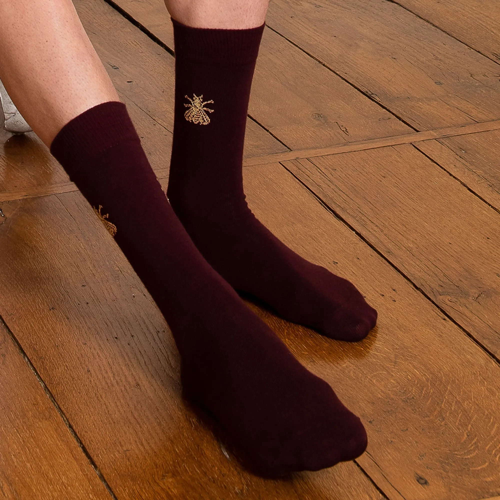 Chaussettes | Chaussettes<Maison Broussaud Napoléon - Abeille Bordeaux