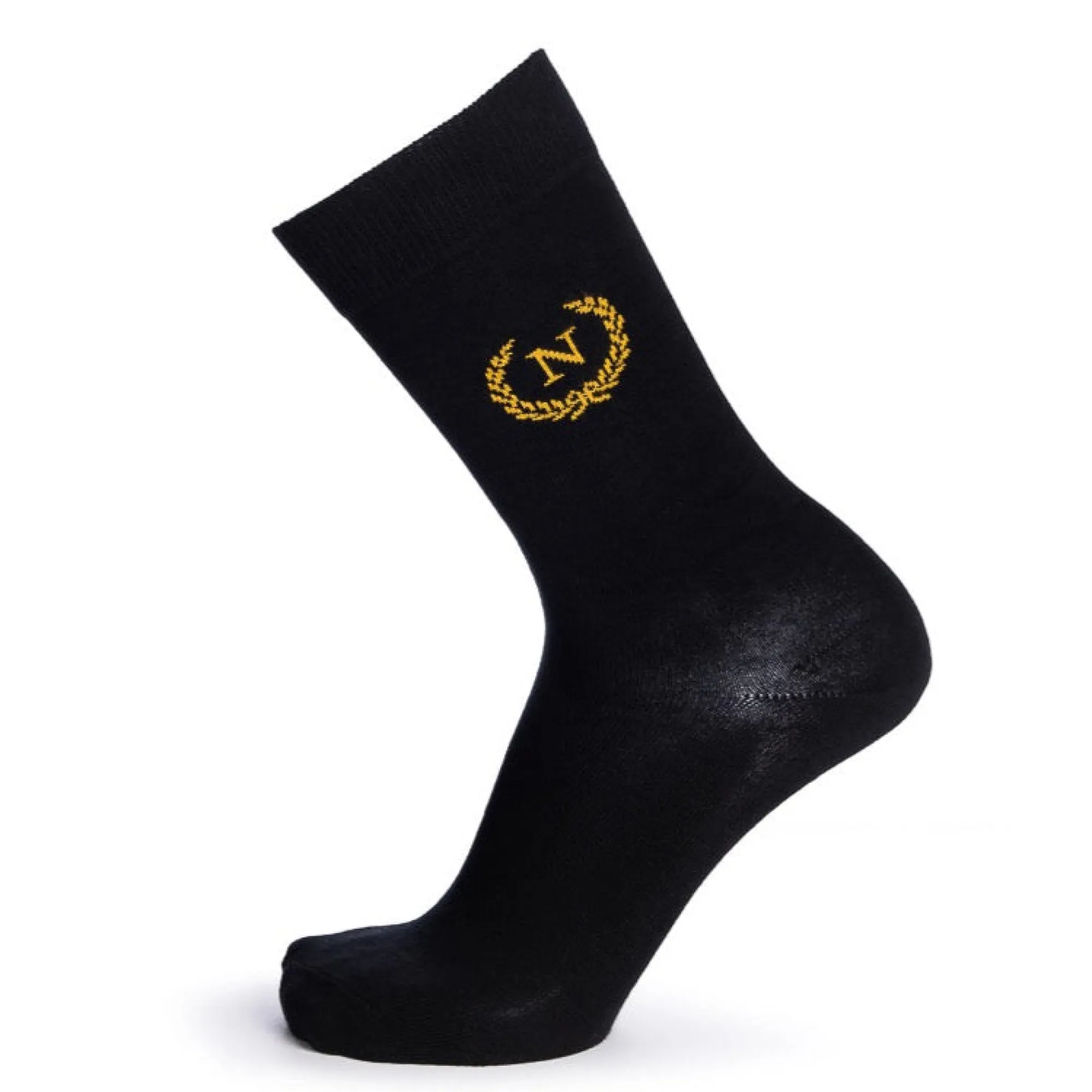 Chaussettes | Chaussettes<Maison Broussaud Napoléon - Couronne Noir